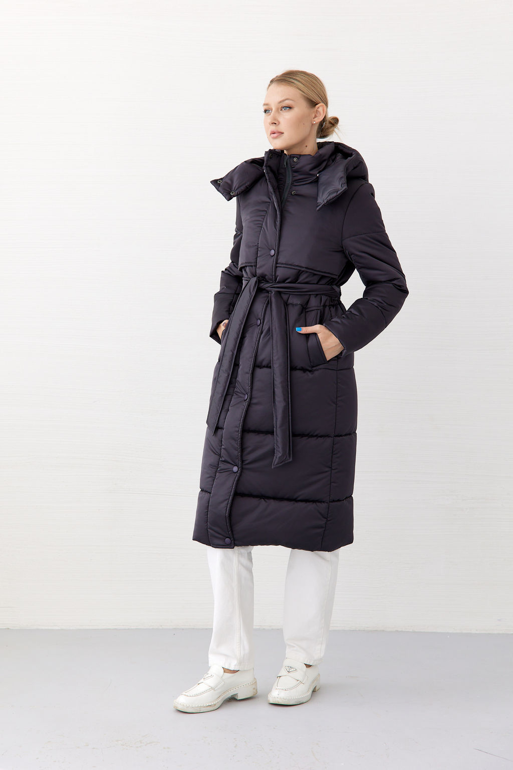 Куртка женская зимняя 25812 (черный) - Kankan фото 9