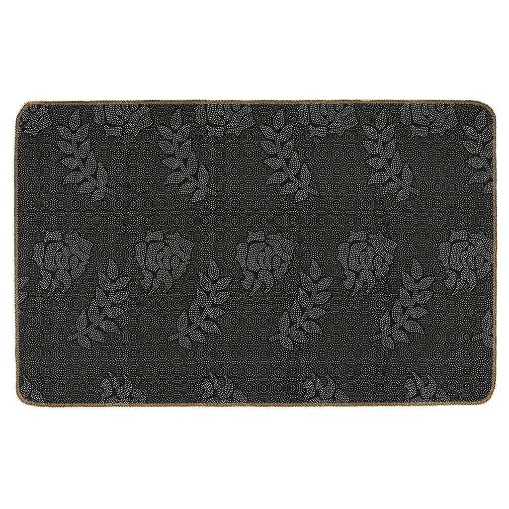 Олива Коврик 50х80см, безворсовый, антискользящее основание, оверложенный край, полиэстер (Китай) - Домашняя мода фото 4