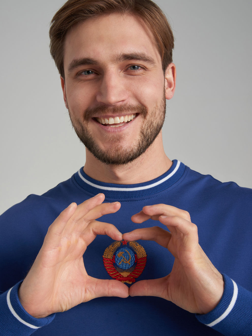 Толстовка мужская СССР 51M-RT-1754 RED-N-ROCKS