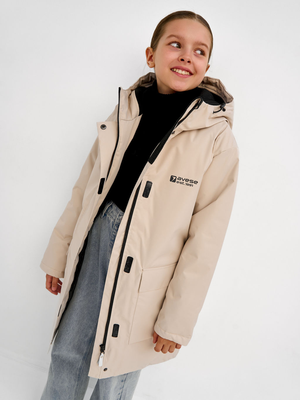 Куртка демисезонная 24672-466 бежевый - Avese фото 2