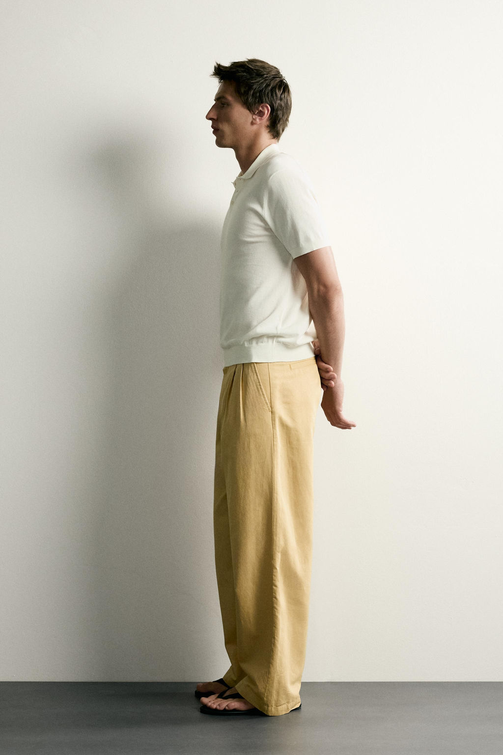 POLO PUNTO REGULAR FIT / Crudo - Zara фото 4