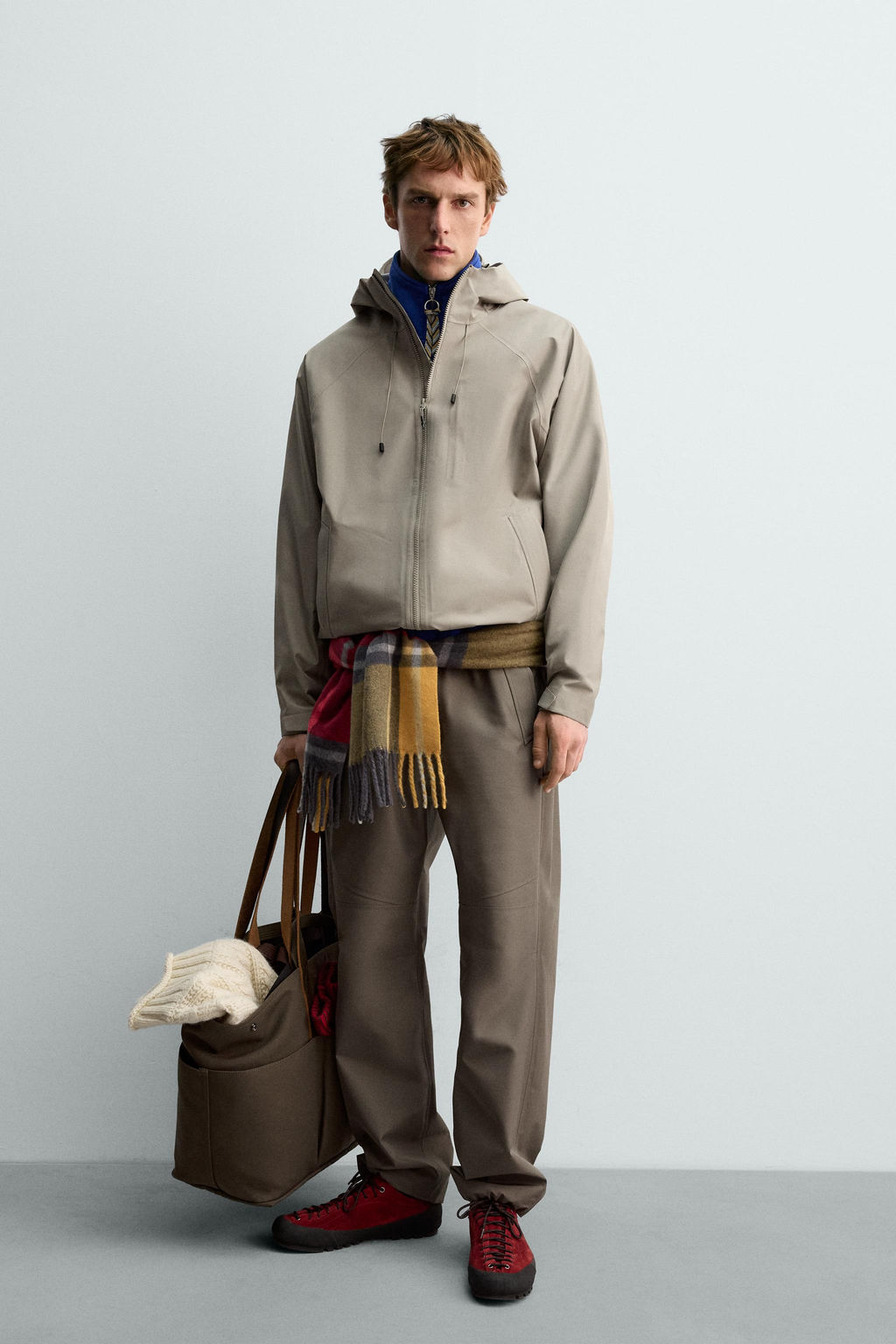 AARON LEVINE X ZARA TECHNICAL SHELL JACKET  фото 23
