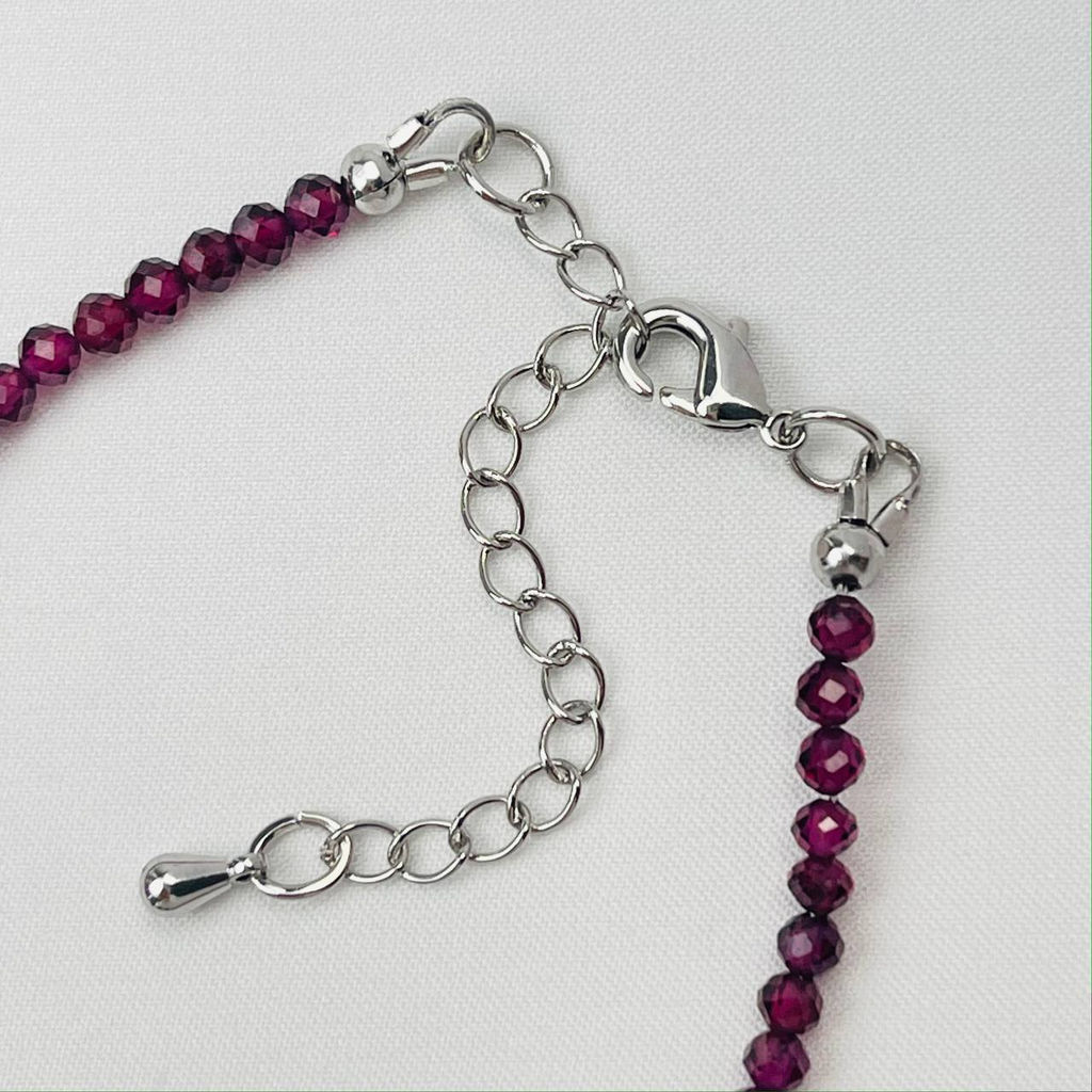 Браслет из Граната (Альмандин) и Шпинели 16,5 см +