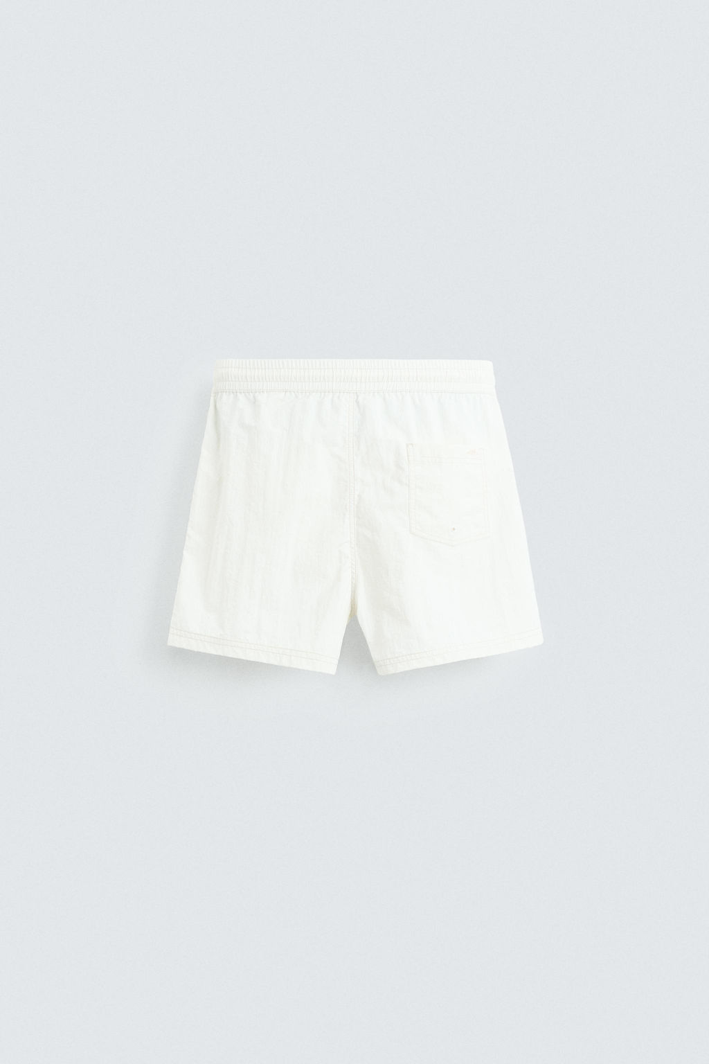 CONTRAST MID-LENGTH SWIMMING TRUNKS - Zara фото 6