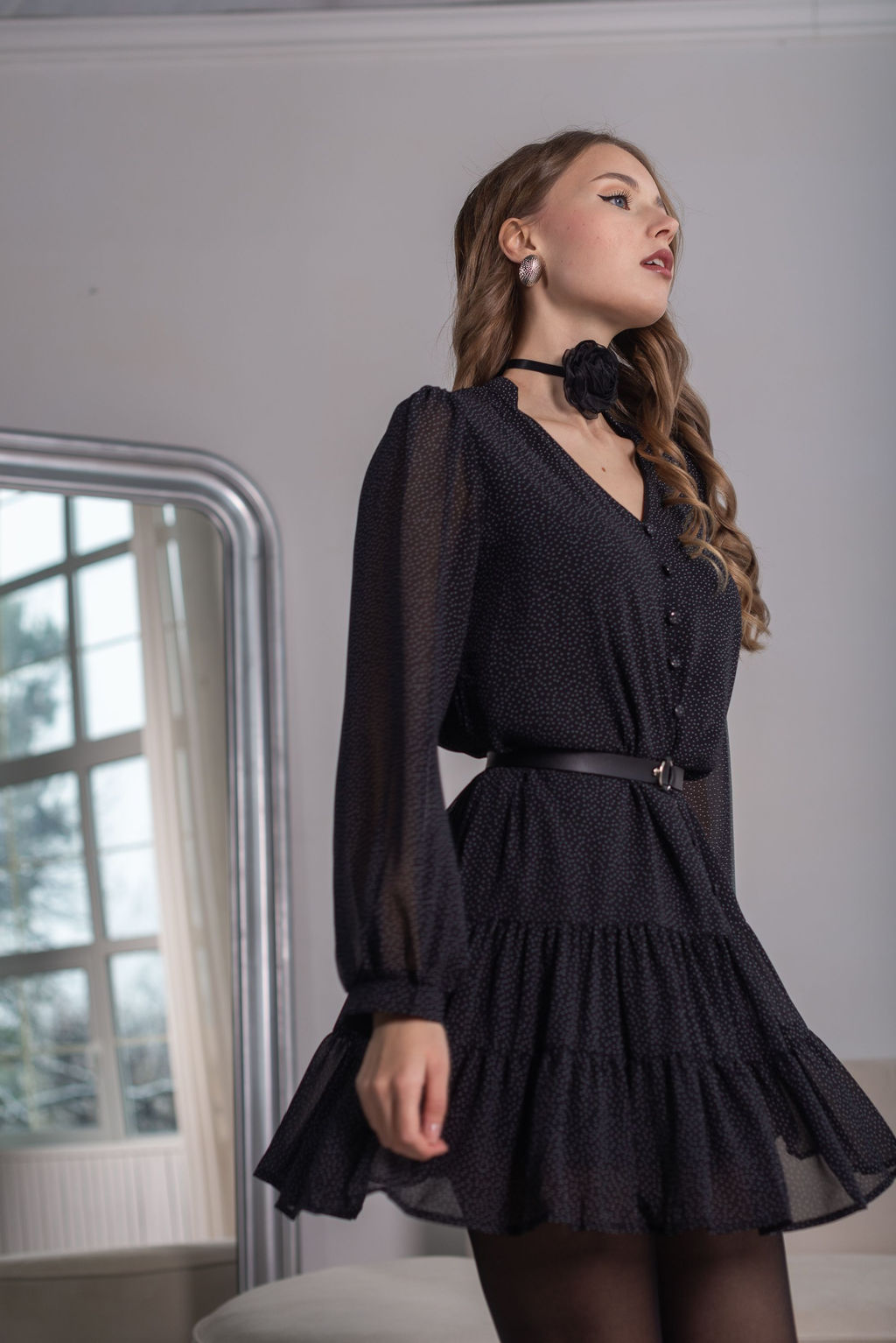 Платье Трэвис (черный) - Nadi bordo фото 5