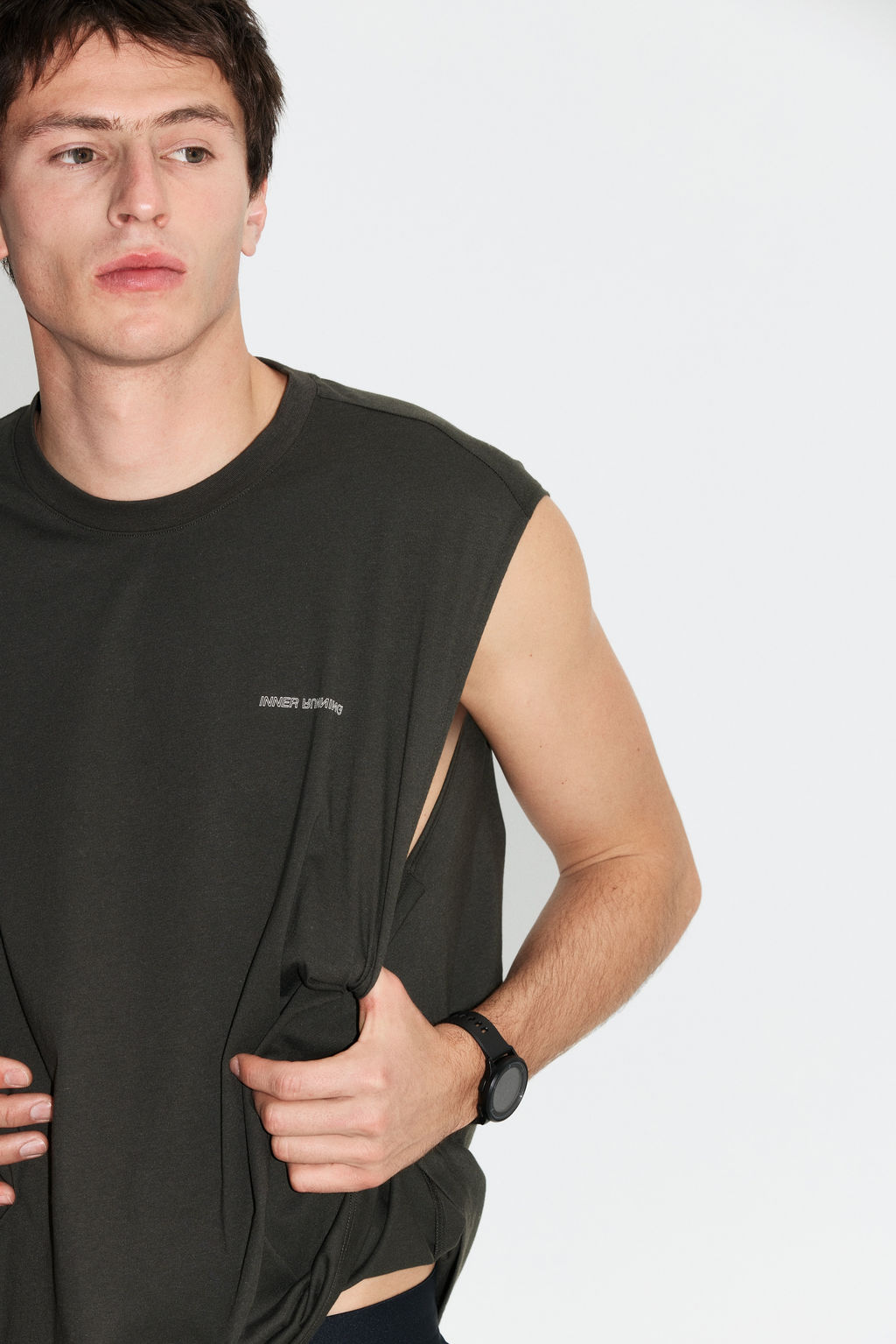 Camiseta de deporte DryMove sin mangas Loose Fit - H&m фото 6