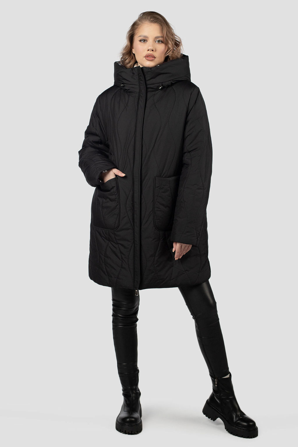 05-2235 Куртка женская зимняя (шерстепон 250)