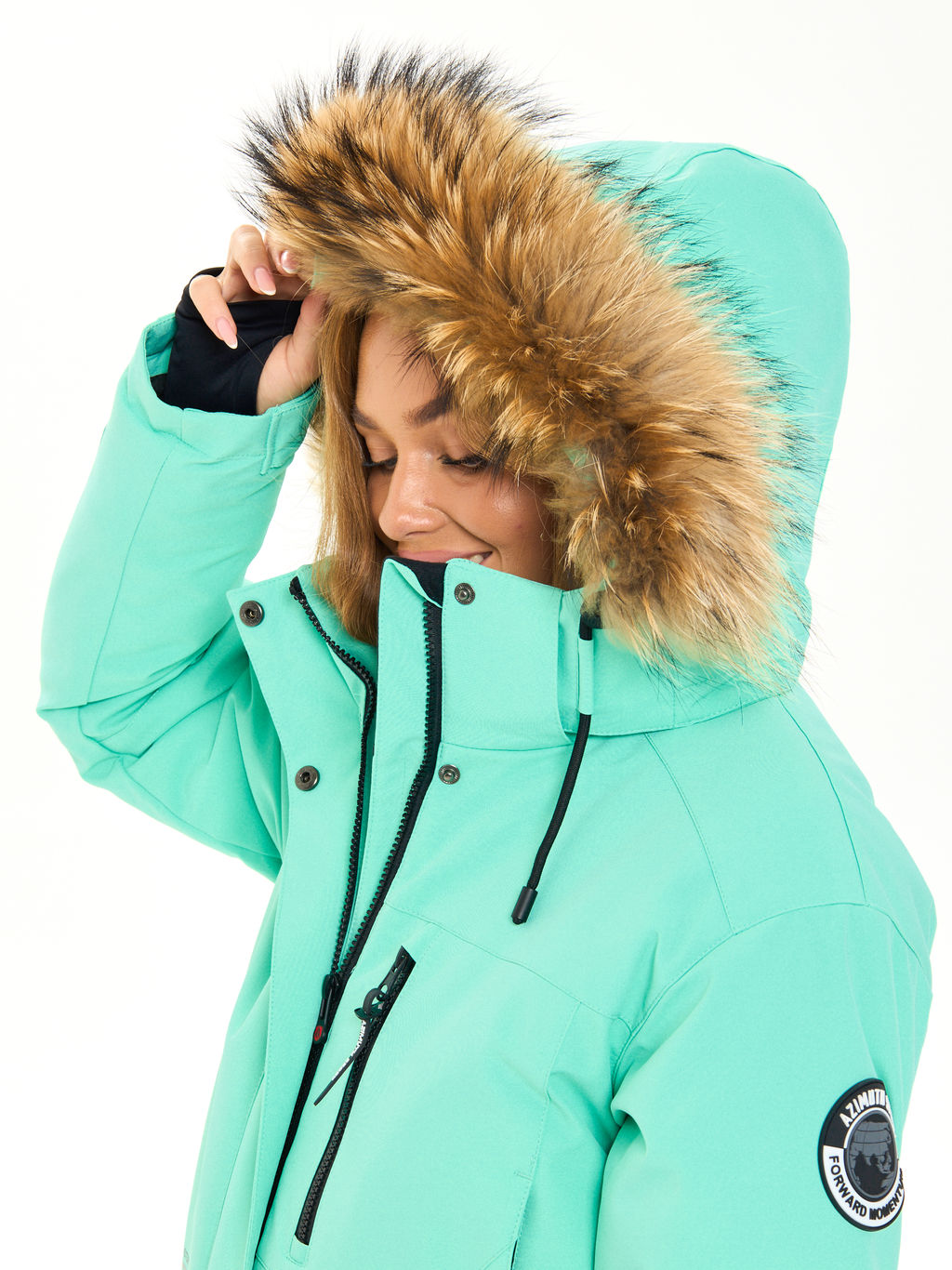 Женская парка Azimuth Гармония  фото 25