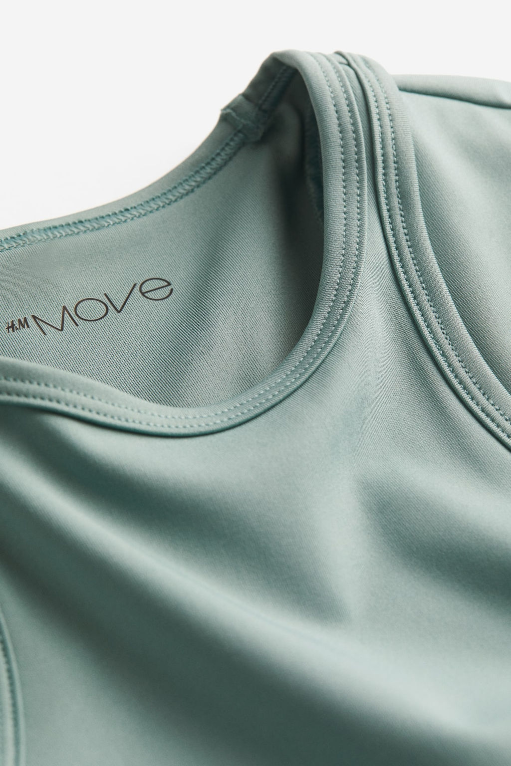 Top de deporte en DryMove con espalda descubierta - H&m фото 3