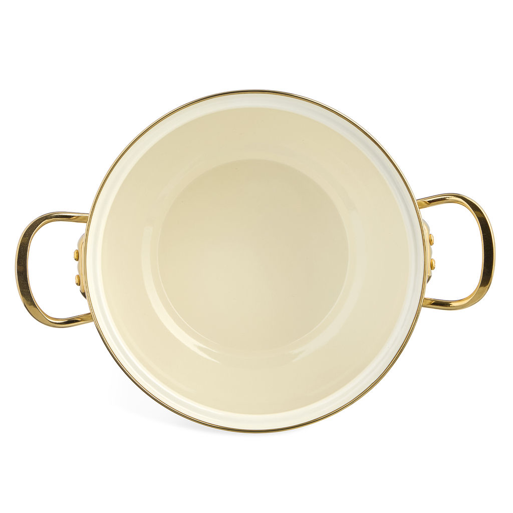 КАСТРЮЛЯ ЭМАЛИРОВАННАЯ AGNESS СО СТЕКЛЯННОЙ КРЫШКОЙ СЕРИЯ CELEBRATION, 3.6 Л, 22*13 СМ фото 5