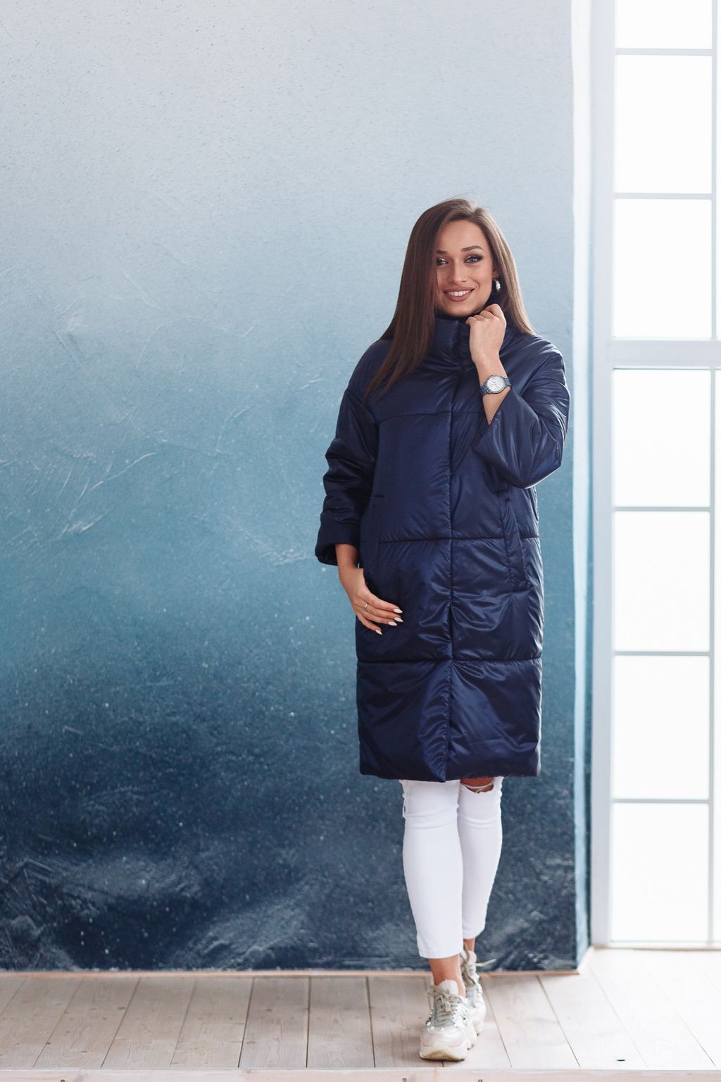 Куртка женская демисезонная 21680 (лиловый) - Kankan фото 10