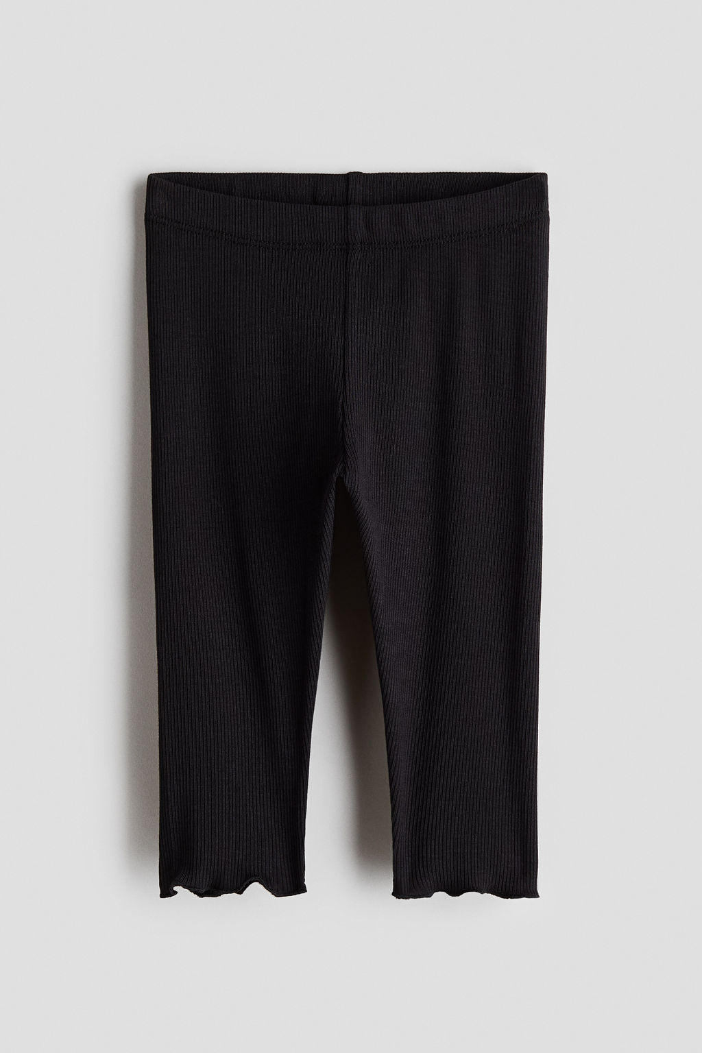 Leggings de algod?n acanalado