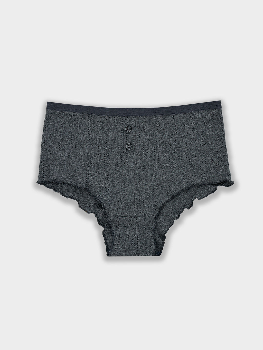 Цена за 2 штуки! Трусы шортики женские темно-серые - Mark formelle фото 8