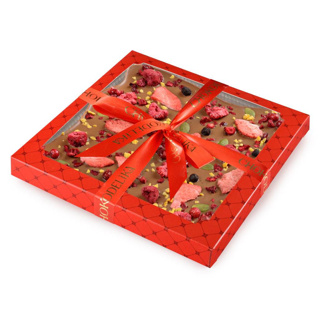 Шоколад молочный с украшением Райские мечты 150 гр - Chokodelika фото 2