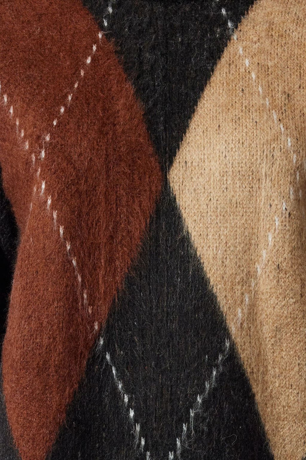 Siyah Renk Bloklu Yumusak Dokulu Triko Kazak TWOAW25KZ00263 - Trendyolmilla фото 3