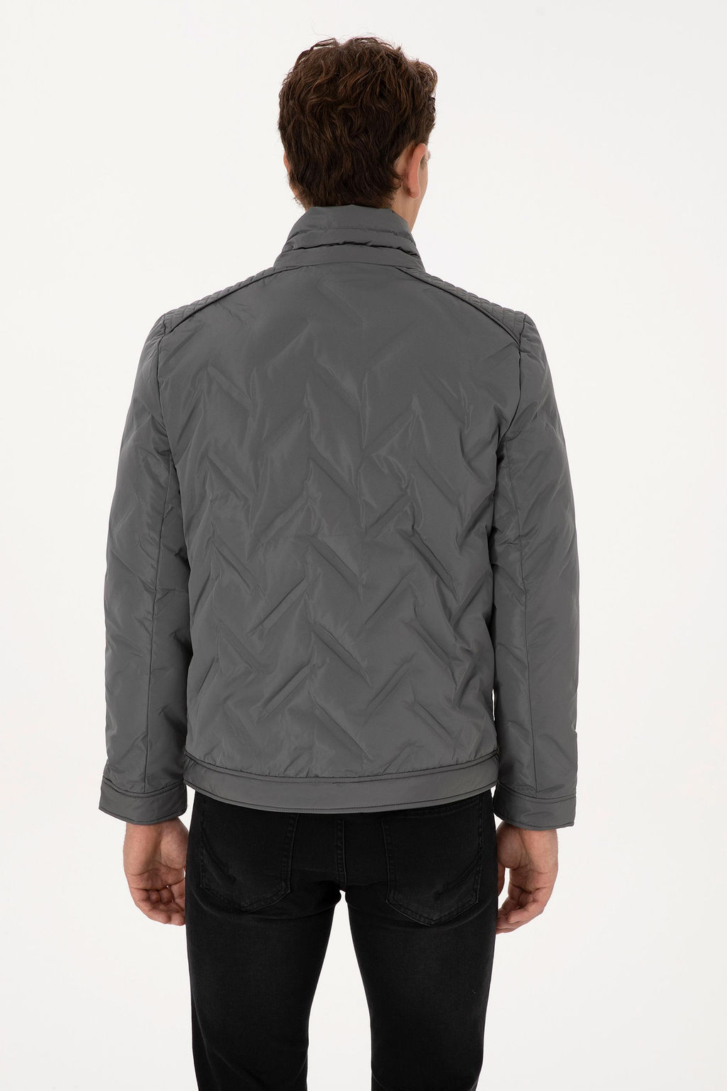 Erkek Gri Mont - U.s. polo assn фото 5