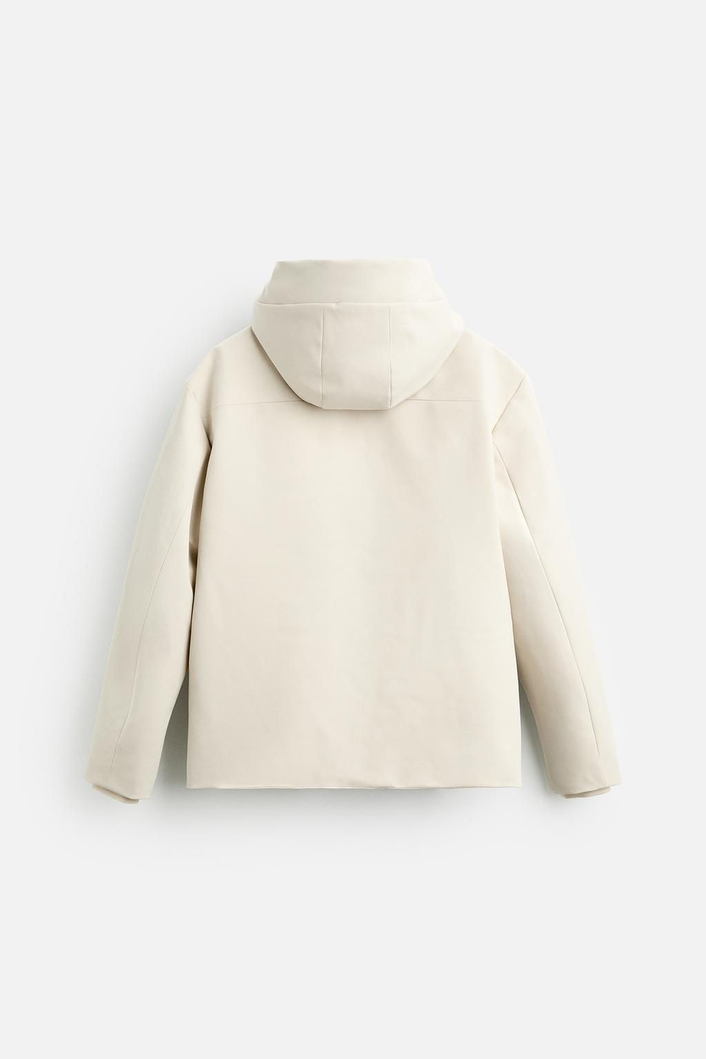 HOODED TECHNICAL JACKET - Zara фото 16