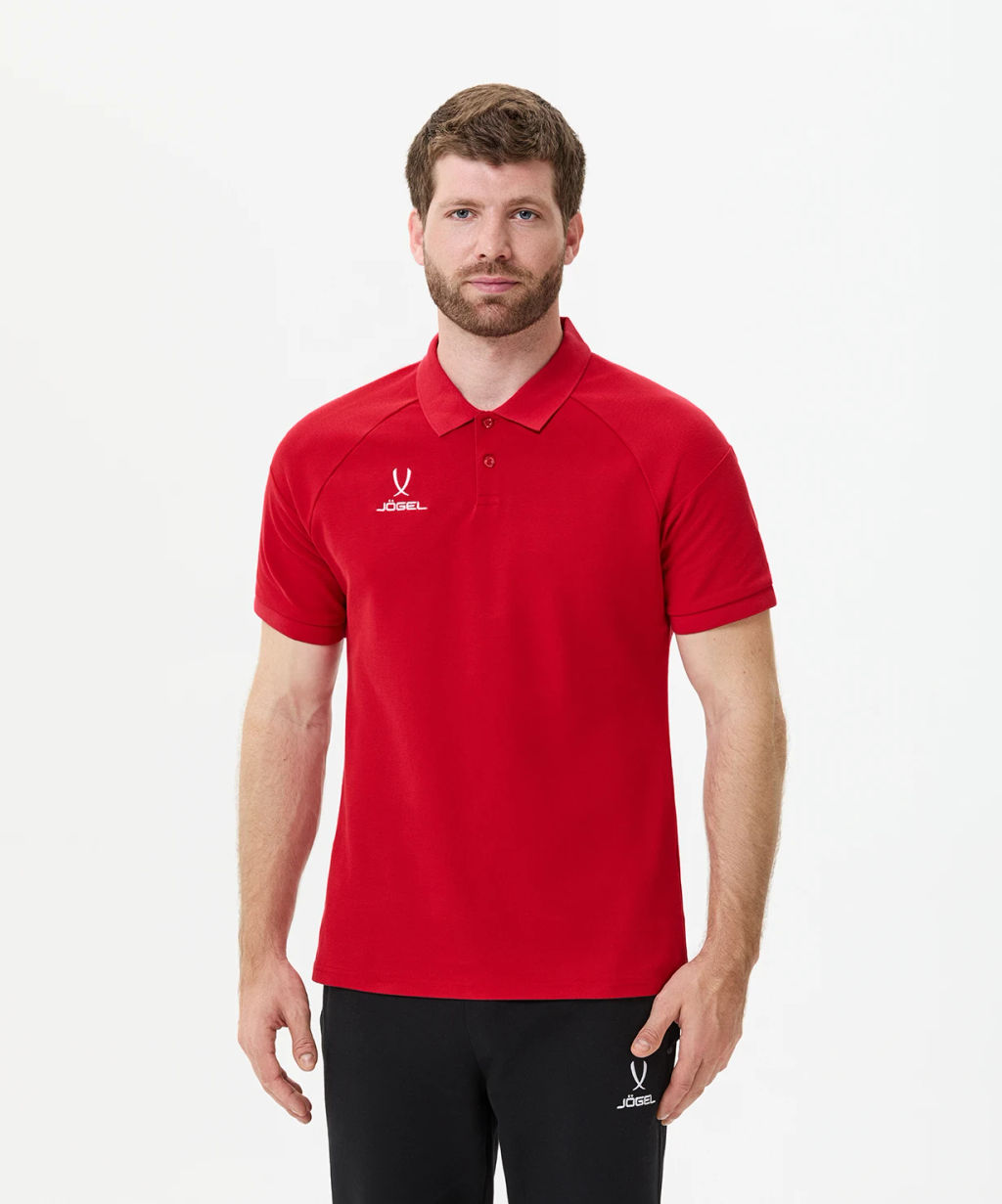 Поло JOGEL CAMP 2 CVC Polo, красный  фото 5