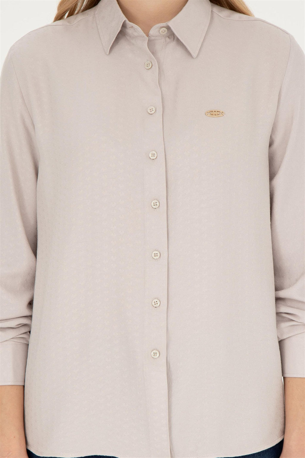 Женская рубашка с длинным рукавом Stone Неожиданная скидка в корзине - U.s. polo assn фото 6