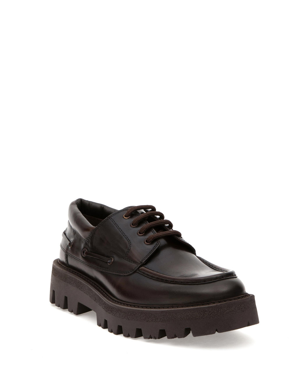 Коричневые туфли