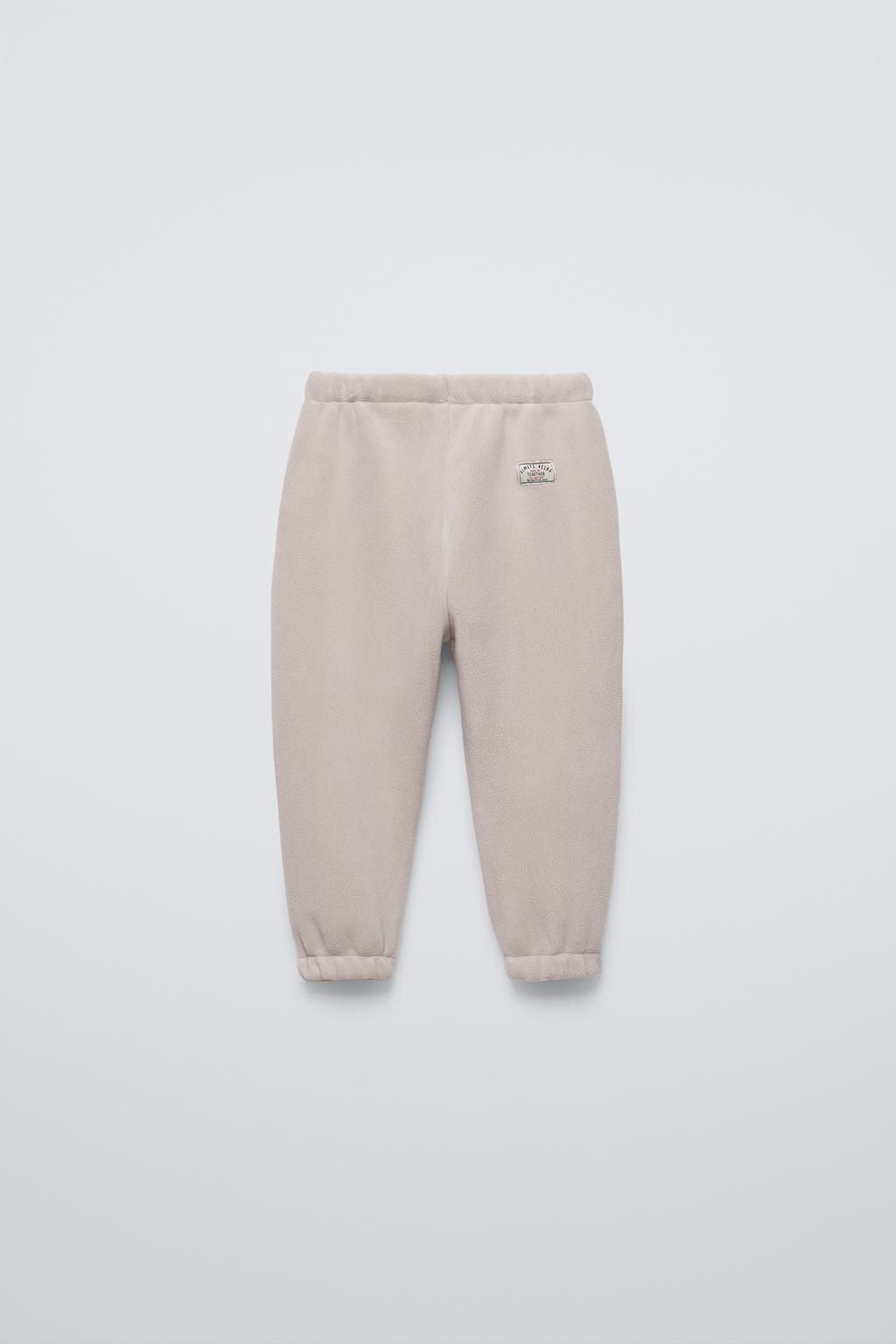 POLAR FLEECE JOGGING TROUSERS - Zara фото 2