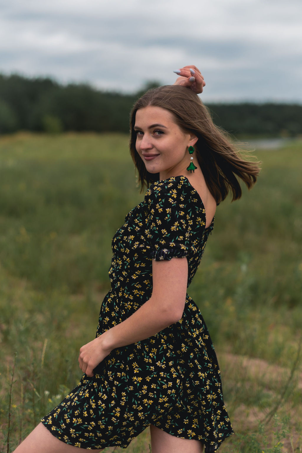 Платье Катрин (черный) - Nadi bordo фото 2