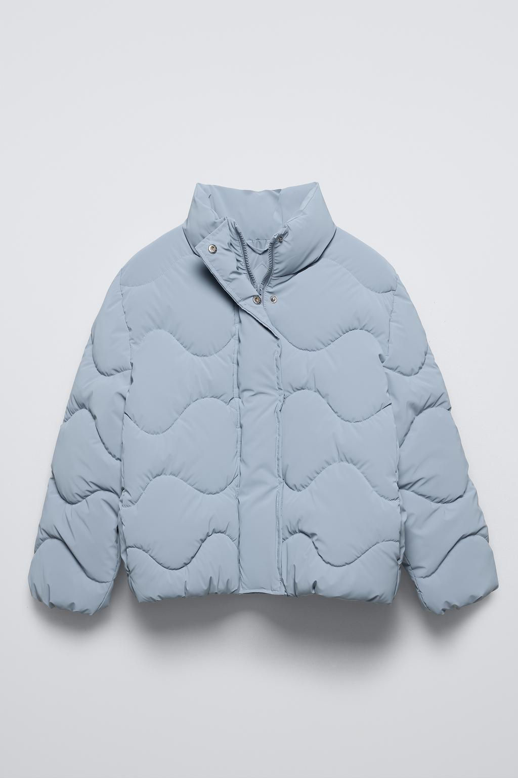 RUBBERISED PUFFER JACKET - Zara фото 9