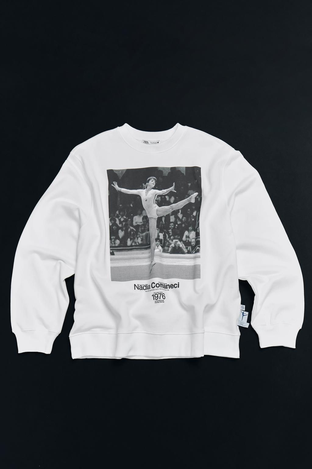 NADIA COMANECI SWEATSHIRT - Zara фото 7