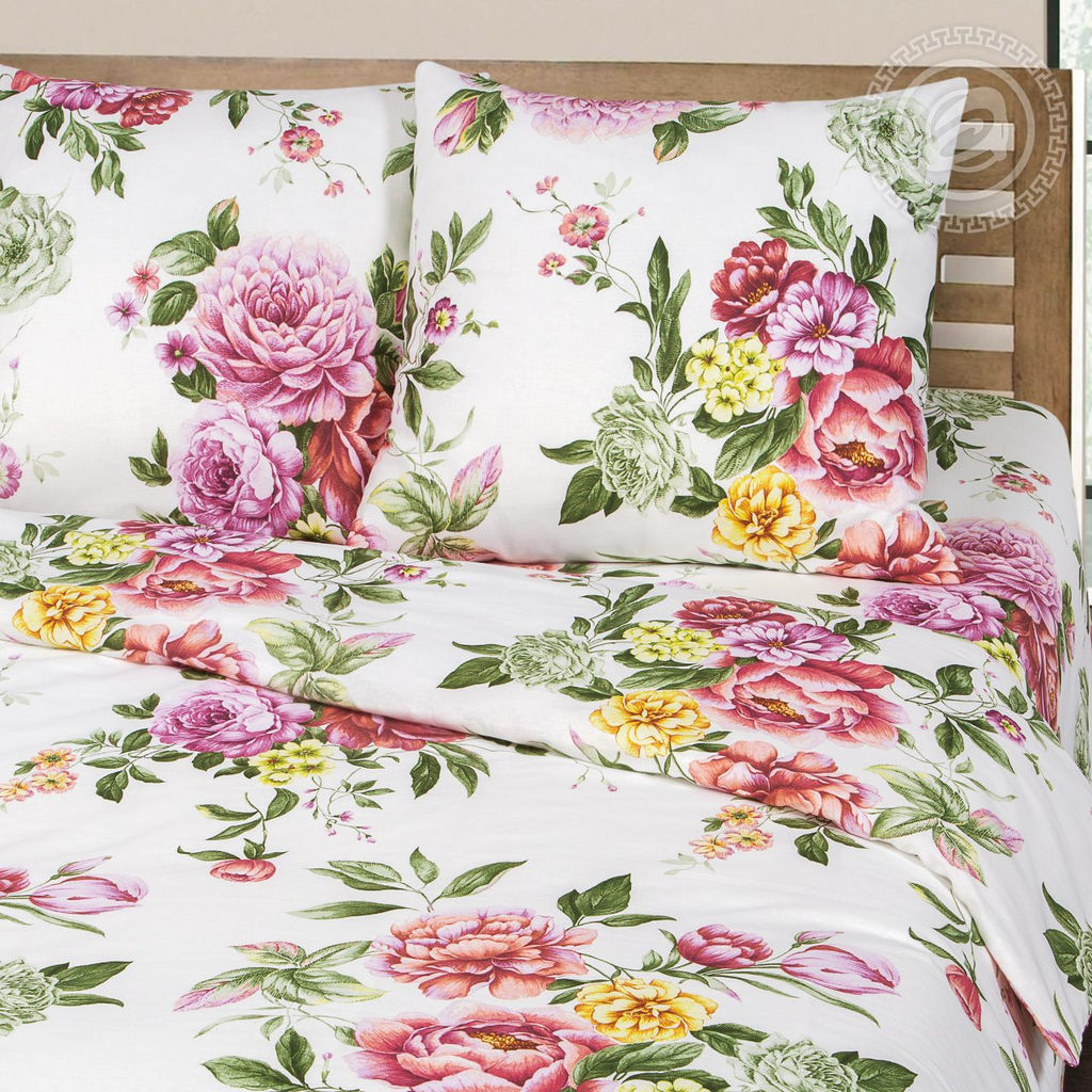 Лоскутная мозаика розовый комплект постельного белья АРТПОСТЕЛЬ-Бязь-Бязь 220 см.  фото 24