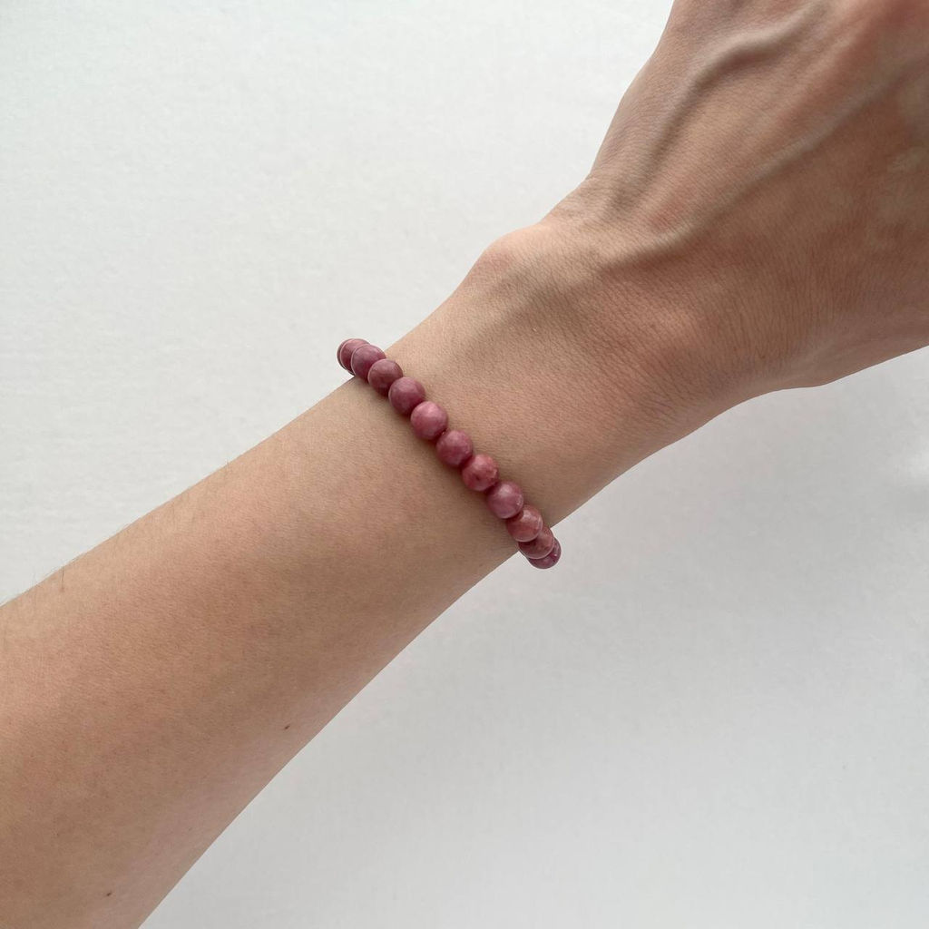 Браслет из Родонита 16 см