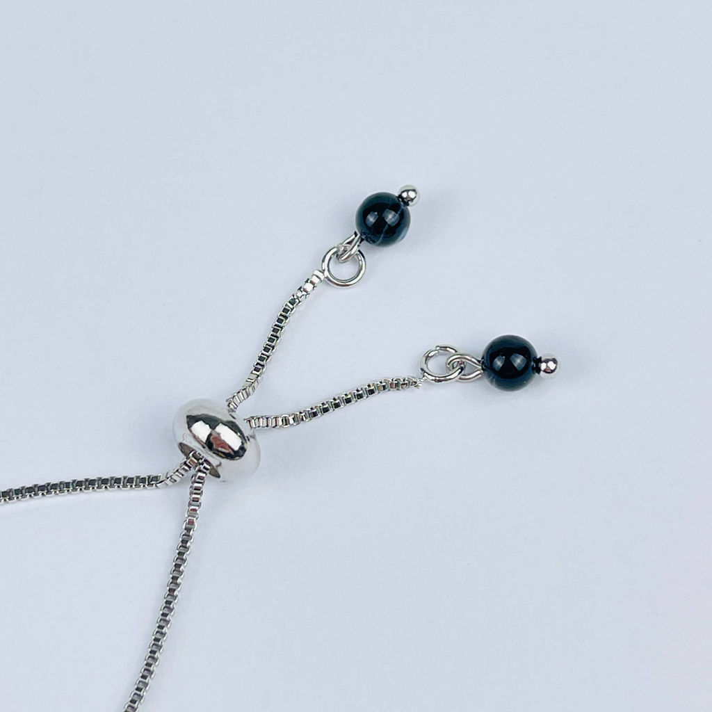 Браслет регулируемый с Агатом - Радуга самоцветов фото 3