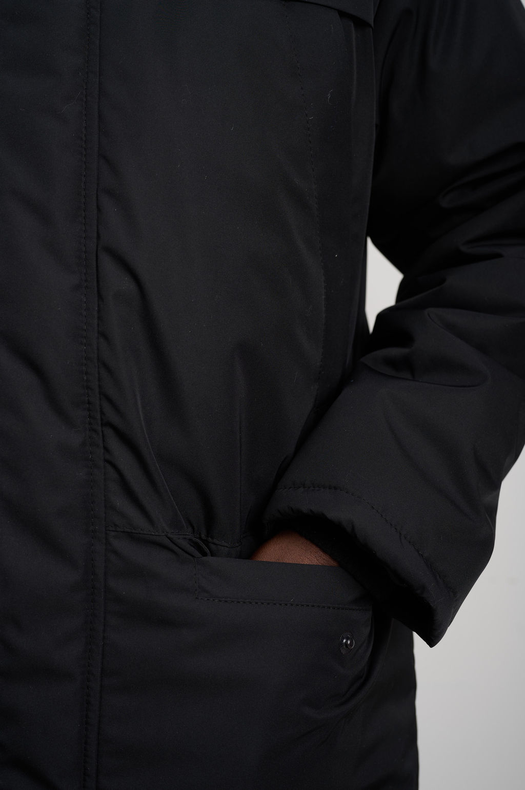 Парка мужская зимняя "Минимал" черная