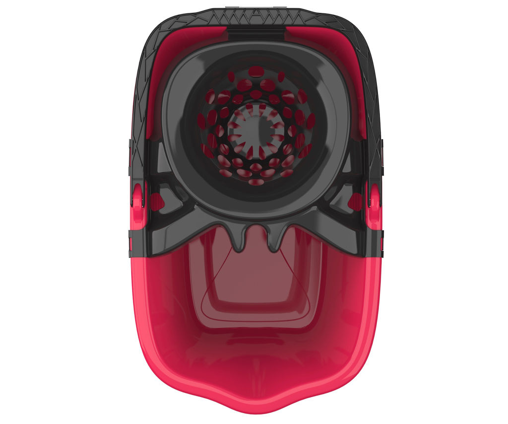 Ведро 15л прямоугольное с отжимом, арт. АП 066