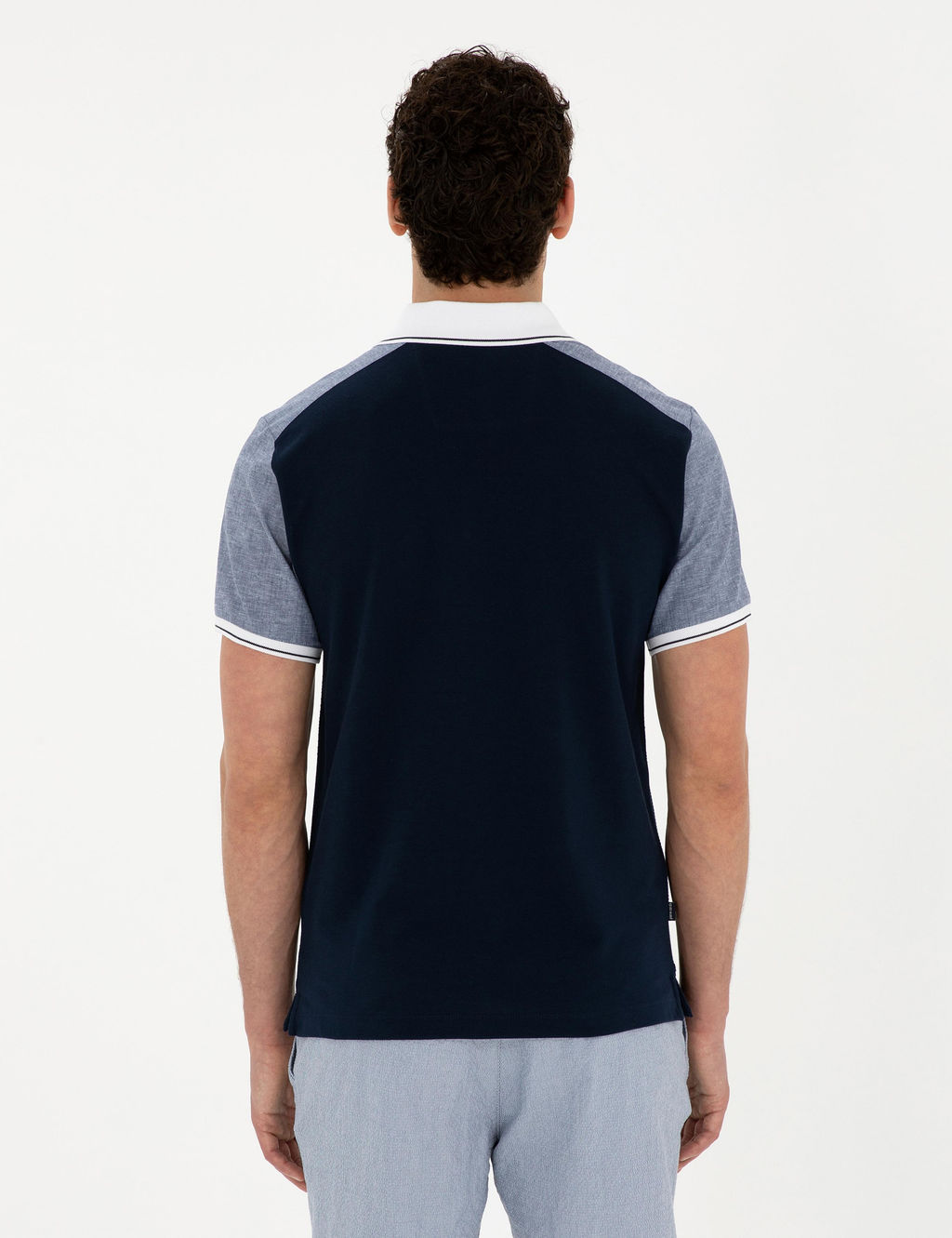 Lacivert Slim Fit Ti__rt