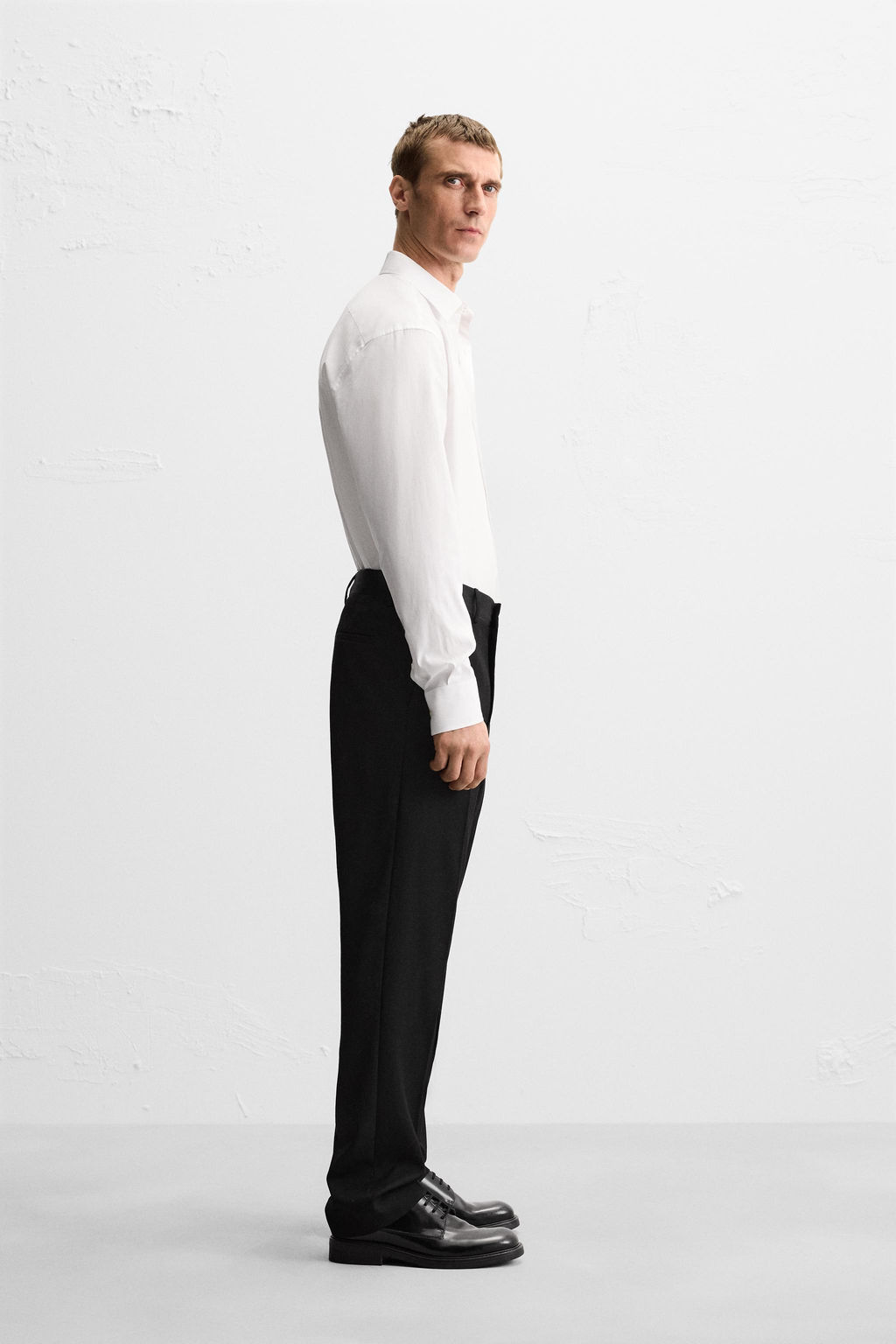 TEXTURED REGULAR FIT SHIRT - Zara фото 4