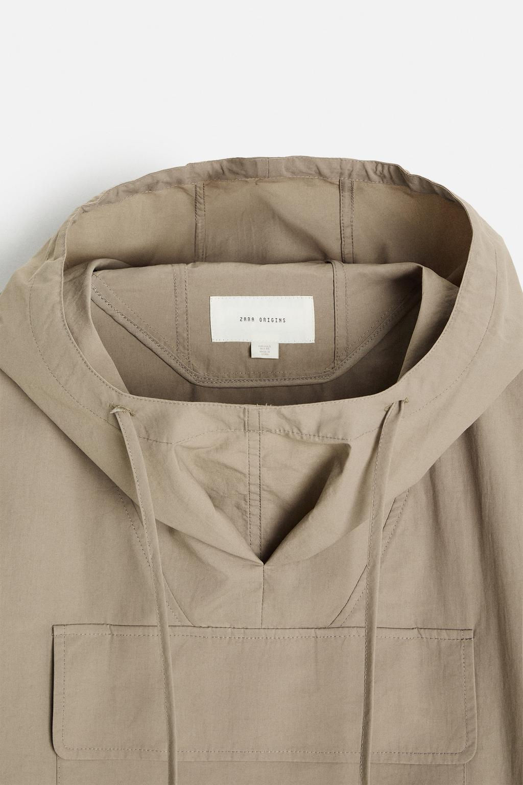TECHNICAL ANORAK JACKET - Zara фото 9