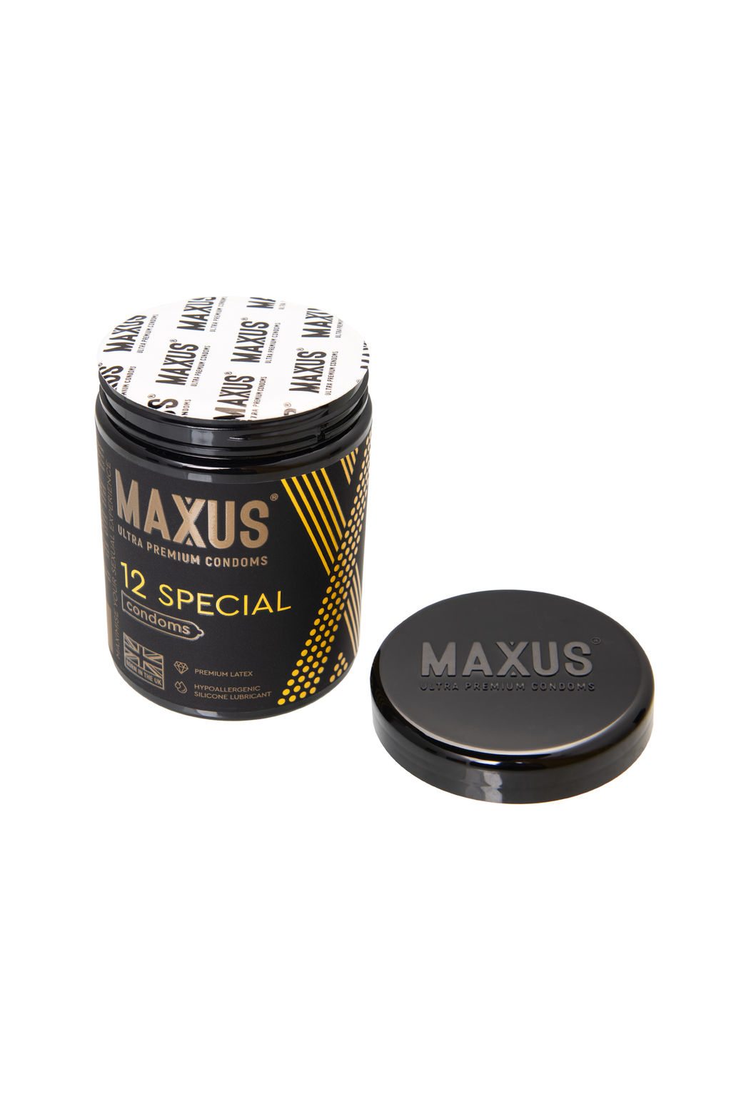 Презервативы Maxus Special, точечно-ребристые, латекс,12 шт