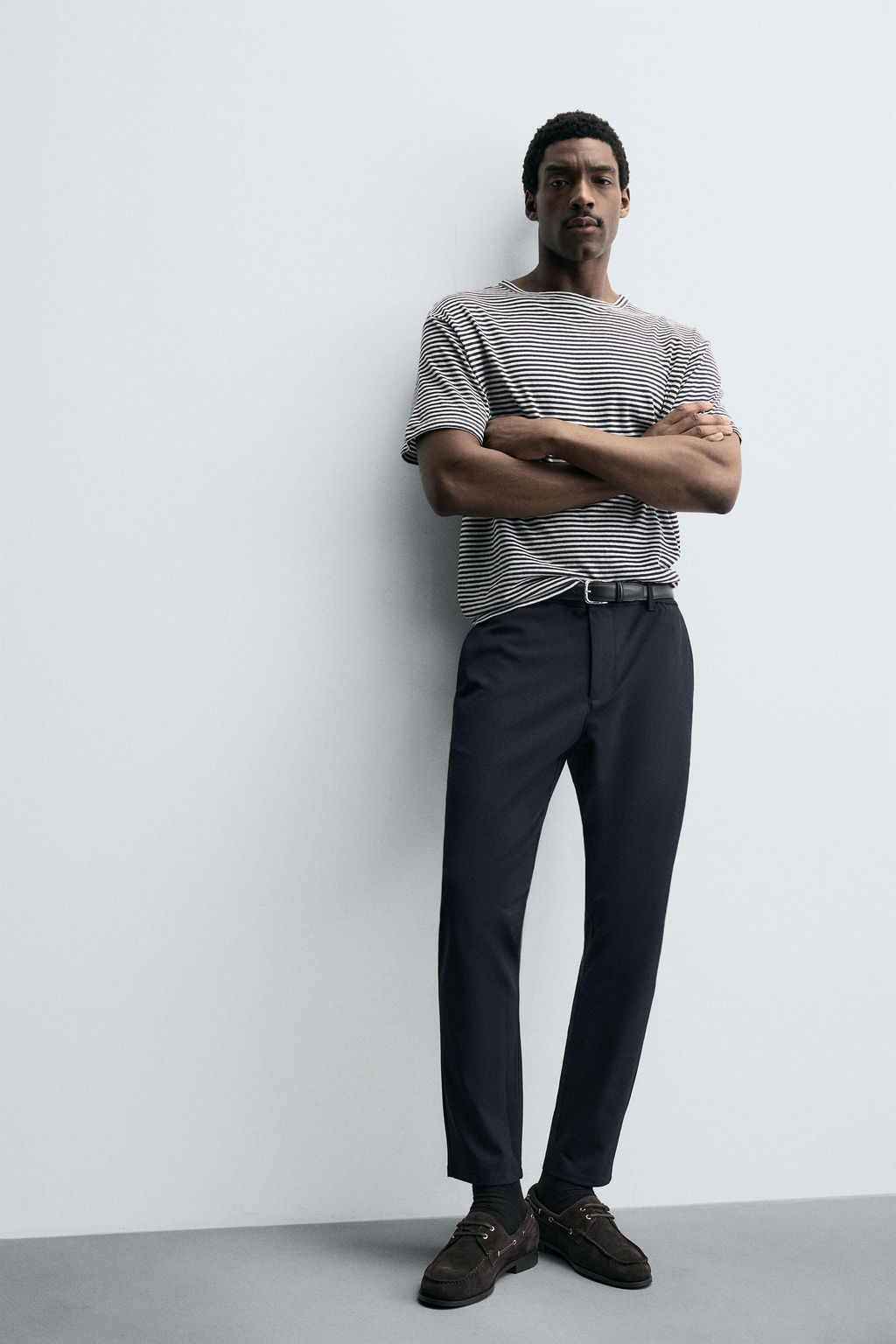 SLIM FIT COMFORT TROUSERS - Zara фото 14