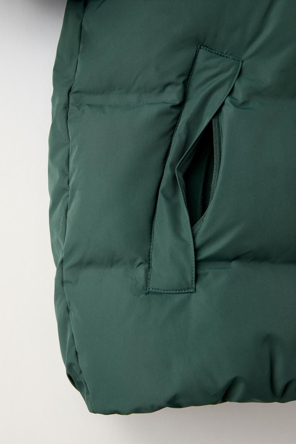 WATER-REPELLENT DOWN JACKET WITH LABEL - Zara фото 19