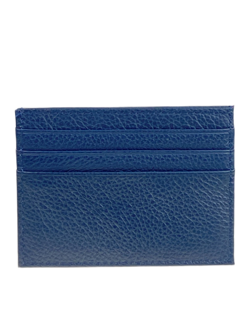 Картхолдер женский из натуральной кожи для пластиковых карт, цвет тёмно синий - Greta фото 2