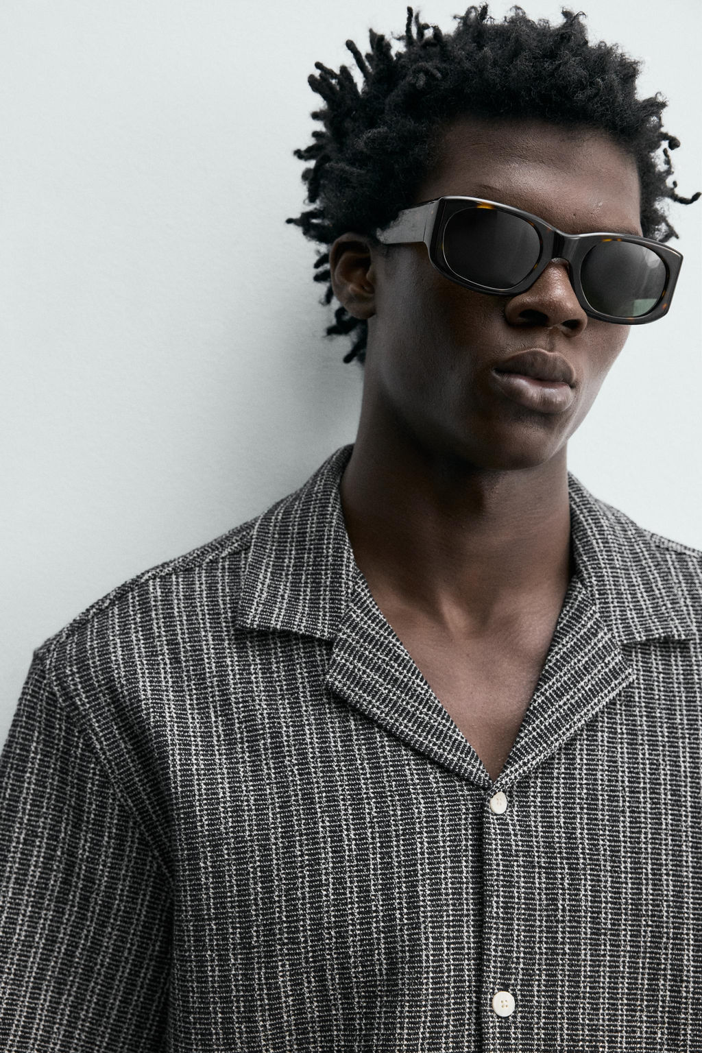 CAMISA ESTRUCTURA TEXTURA / Marino - Zara фото 5