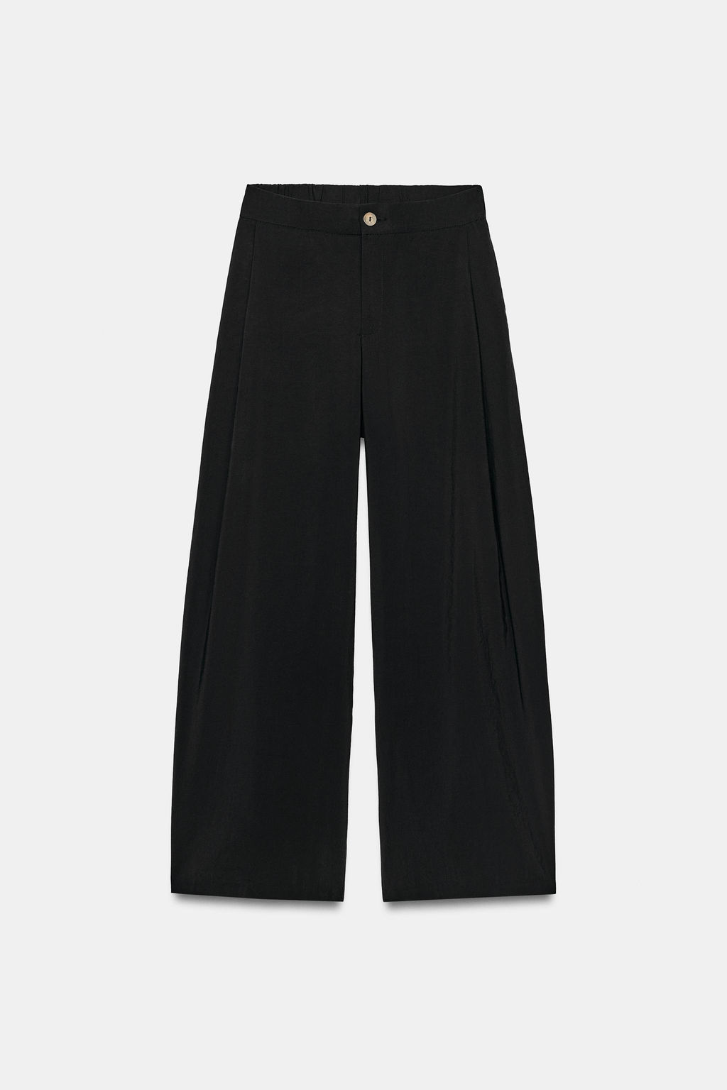 PANTAL?N FLUIDO BARREL / Negro - Zara фото 6