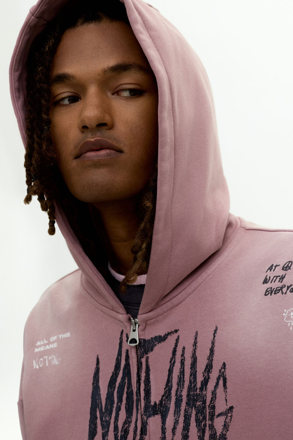 Chaqueta sudadera con cremallera Oversized Fit - H&m фото 6
