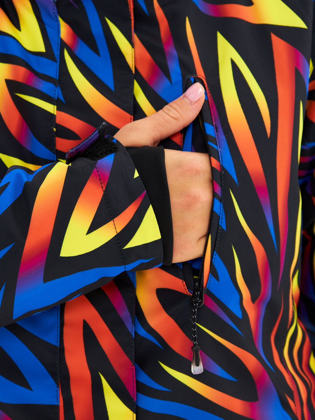 Женская горнолыжная сноубордическая куртка Alpha Endless Ultra Chaleur SNB 423/316_1 Разноцветный  фото 11