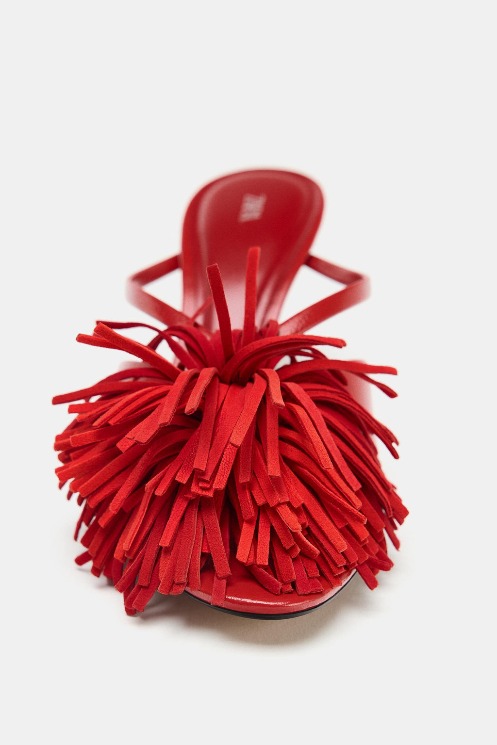 FRINGED HIGH-HEEL SANDALS - Zara фото 19