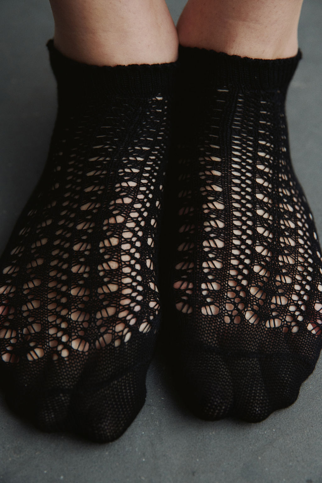 Calcetines tobilleros efecto crochet - H&m фото 5