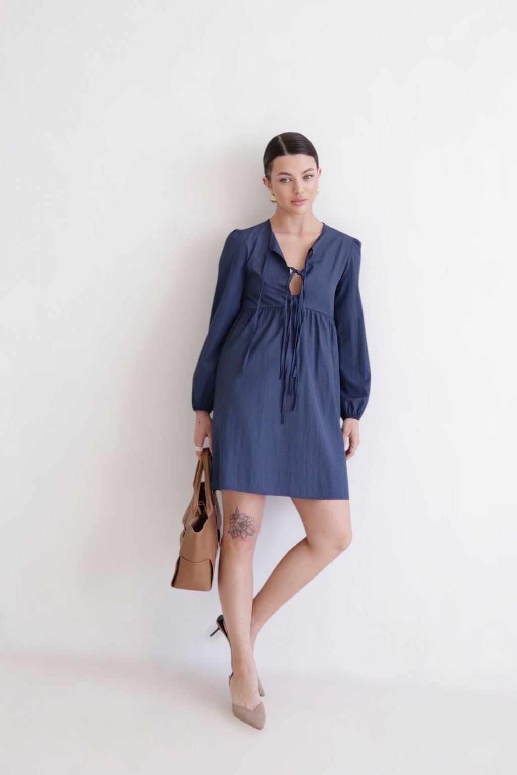 Martichelli Платье синее  фото 8