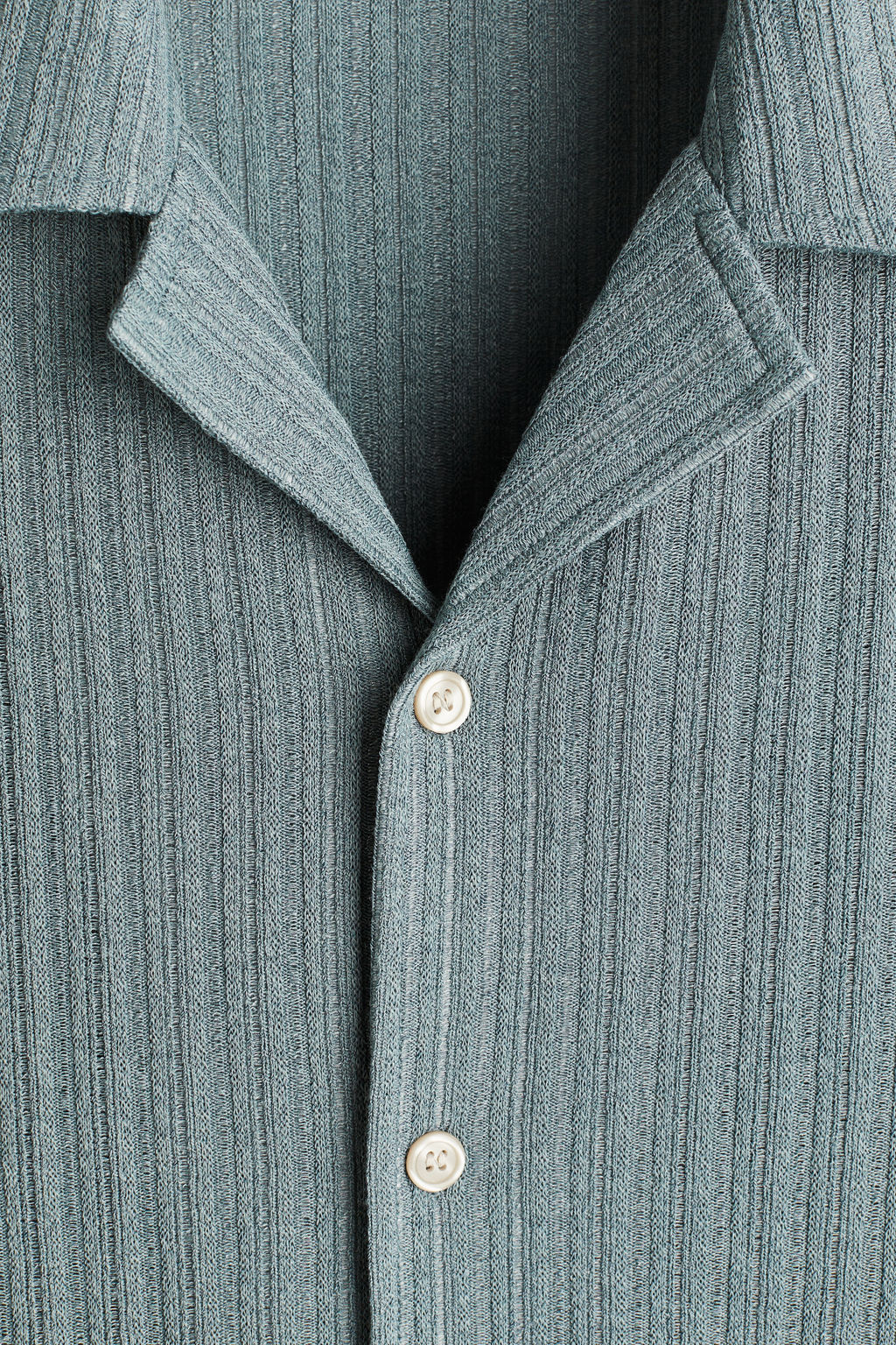 Camisa resort en punto de canal? Loose Fit - H&m фото 3