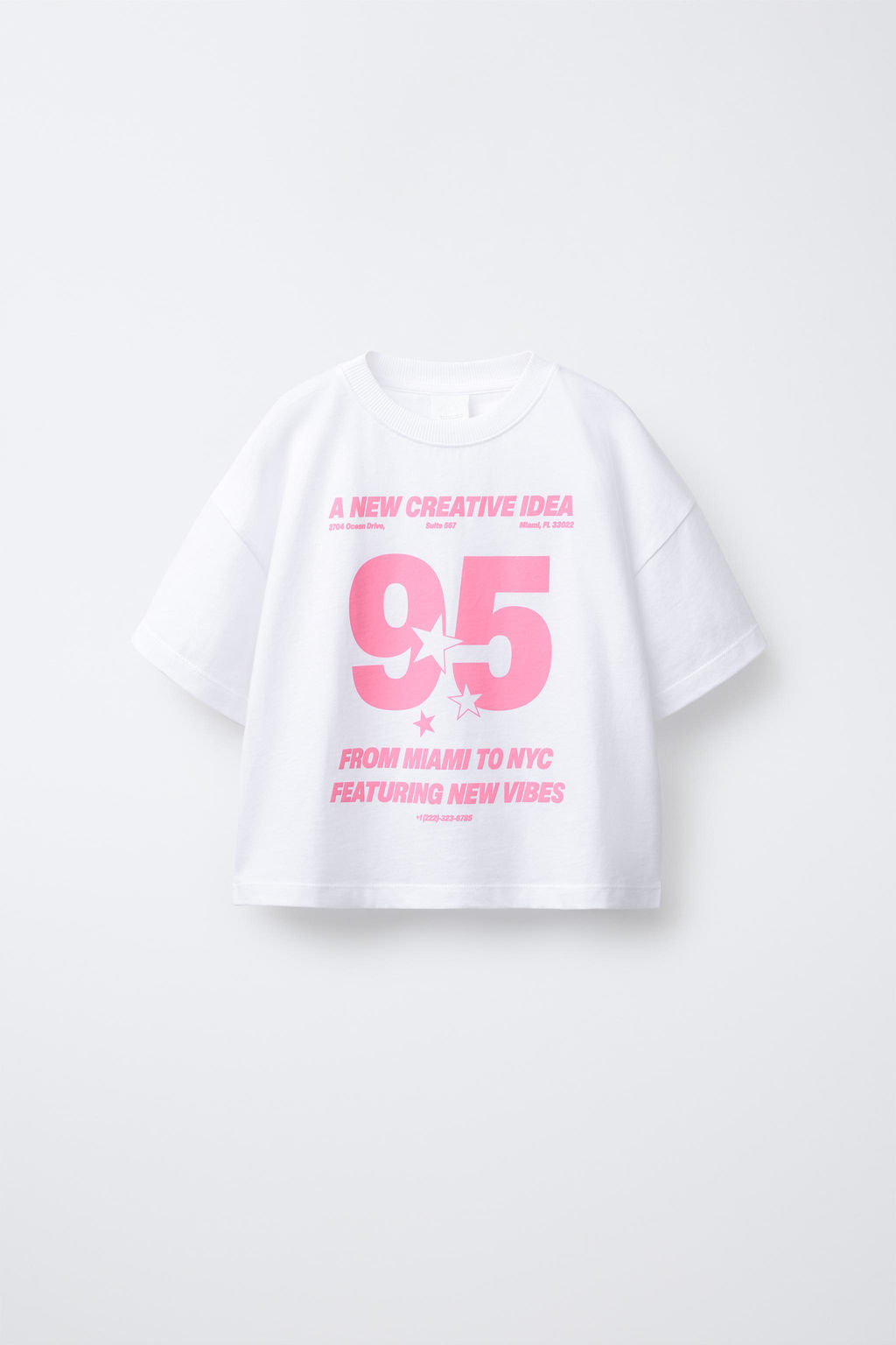 SLOGAN PRINT T-SHIRT
