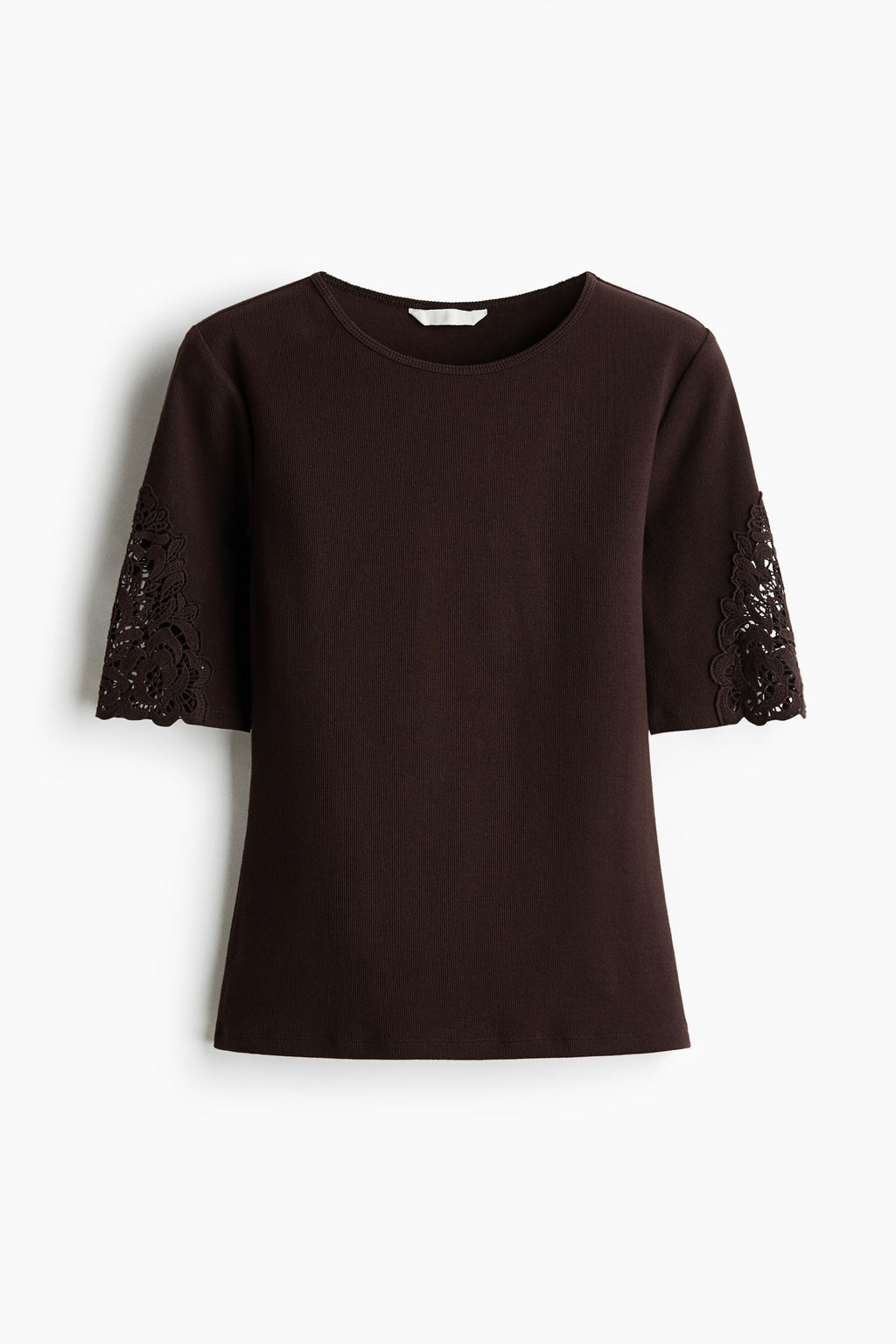 Top de canal? con inserciones de encaje - H&m фото 3